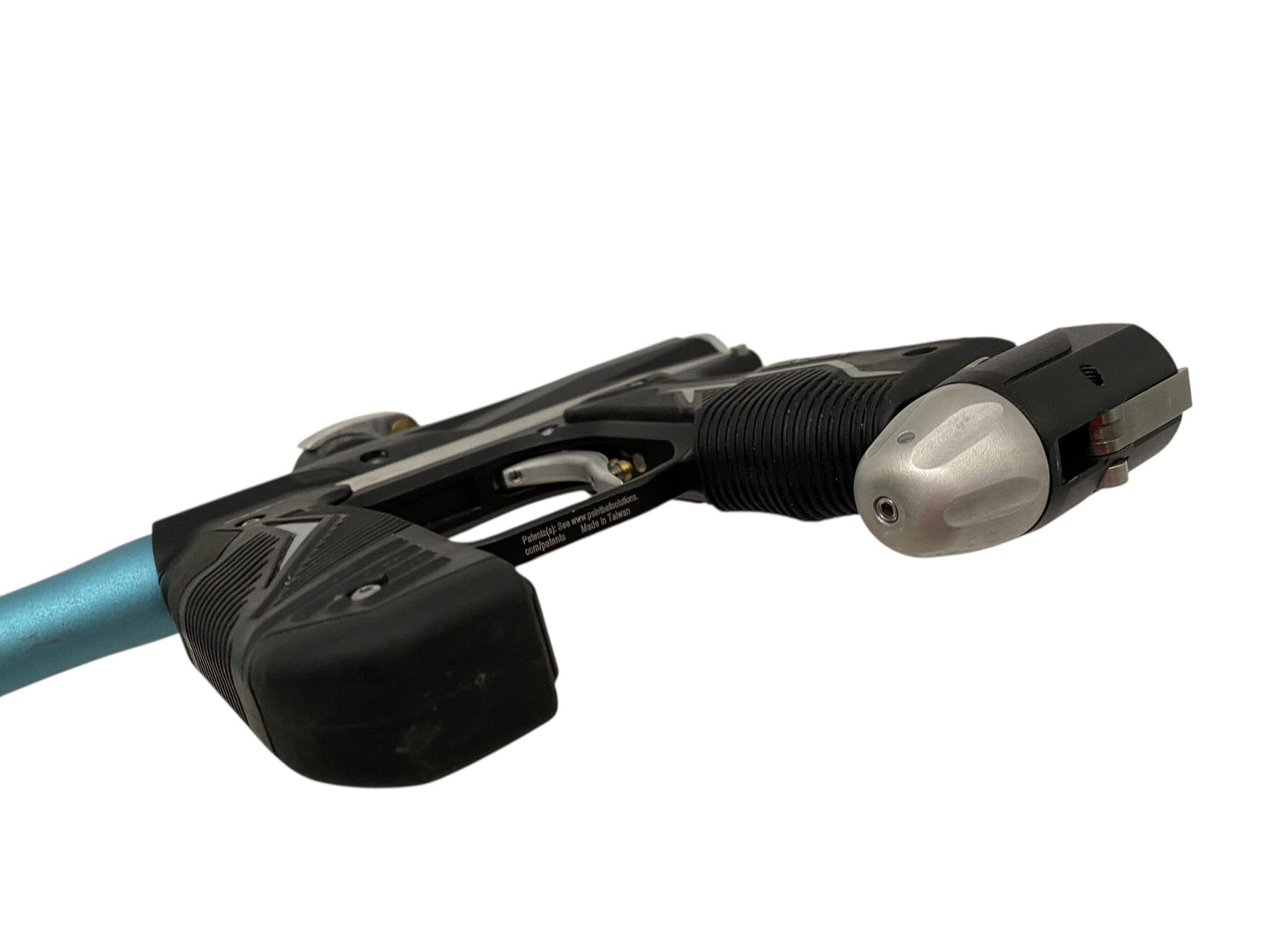 Used Empire Axe 2.0 Black / Silver / Blue Paintball Gun Paintball Gun from CPXBrosPaintball Buy/Sell/Trade Paintball Markers, New Paintball Guns, Paintball Hoppers, Paintball Masks, and Hormesis Headbands