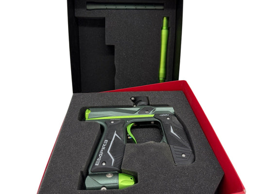 Used Empire Axe 2.0 Dust BRG/Neon Green Paintball Gun Paintball Gun from CPXBrosPaintball Buy/Sell/Trade Paintball Markers, New Paintball Guns, Paintball Hoppers, Paintball Masks, and Hormesis Headbands
