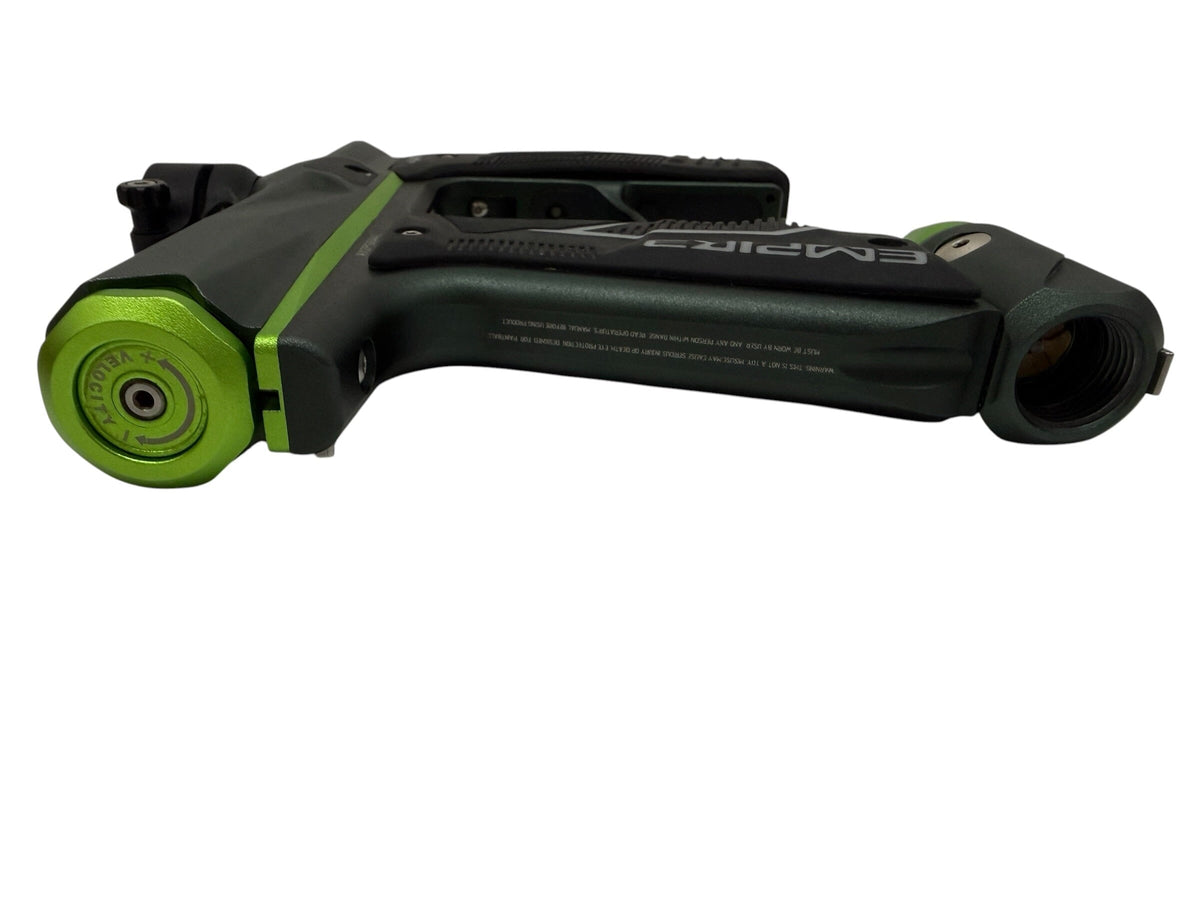 Used Empire Axe 2.0 Dust BRG/Neon Green Paintball Gun Paintball Gun from CPXBrosPaintball Buy/Sell/Trade Paintball Markers, New Paintball Guns, Paintball Hoppers, Paintball Masks, and Hormesis Headbands