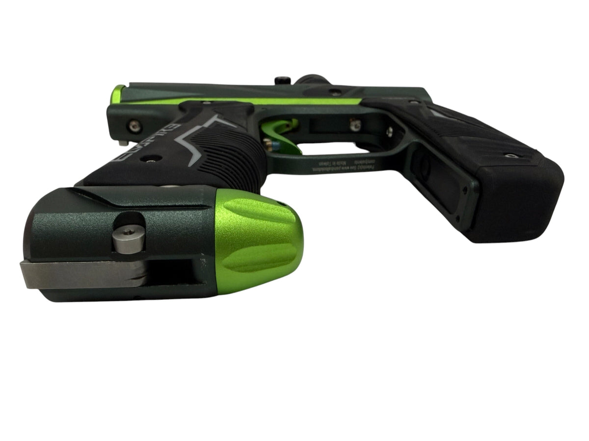 Used Empire Axe 2.0 Dust BRG/Neon Green Paintball Gun Paintball Gun from CPXBrosPaintball Buy/Sell/Trade Paintball Markers, New Paintball Guns, Paintball Hoppers, Paintball Masks, and Hormesis Headbands