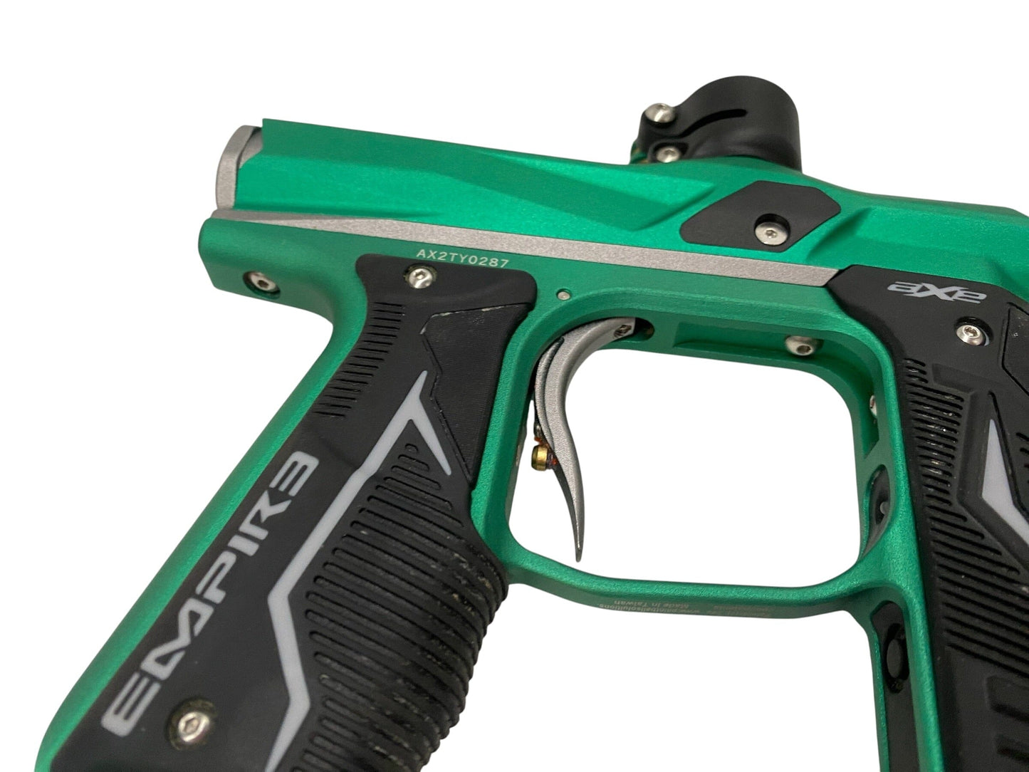 Used Empire Axe 2.0 Dust Teal/Grey Paintball Gun Paintball Gun from CPXBrosPaintball Buy/Sell/Trade Paintball Markers, New Paintball Guns, Paintball Hoppers, Paintball Masks, and Hormesis Headbands