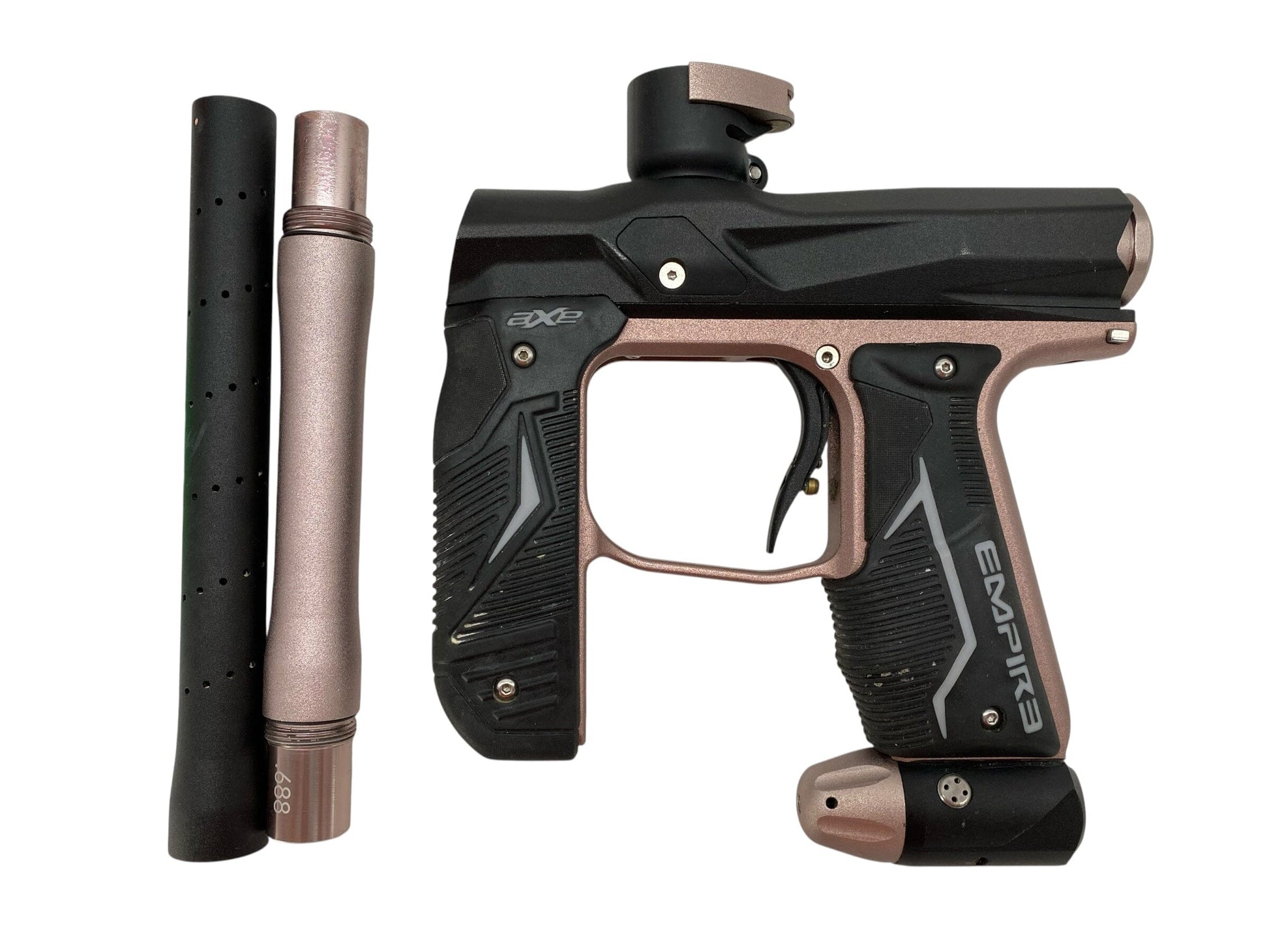 Used Empire Axe 2.0 Paintball Gun Black/Brown Paintball Gun from CPXBrosPaintball Buy/Sell/Trade Paintball Markers, New Paintball Guns, Paintball Hoppers, Paintball Masks, and Hormesis Headbands