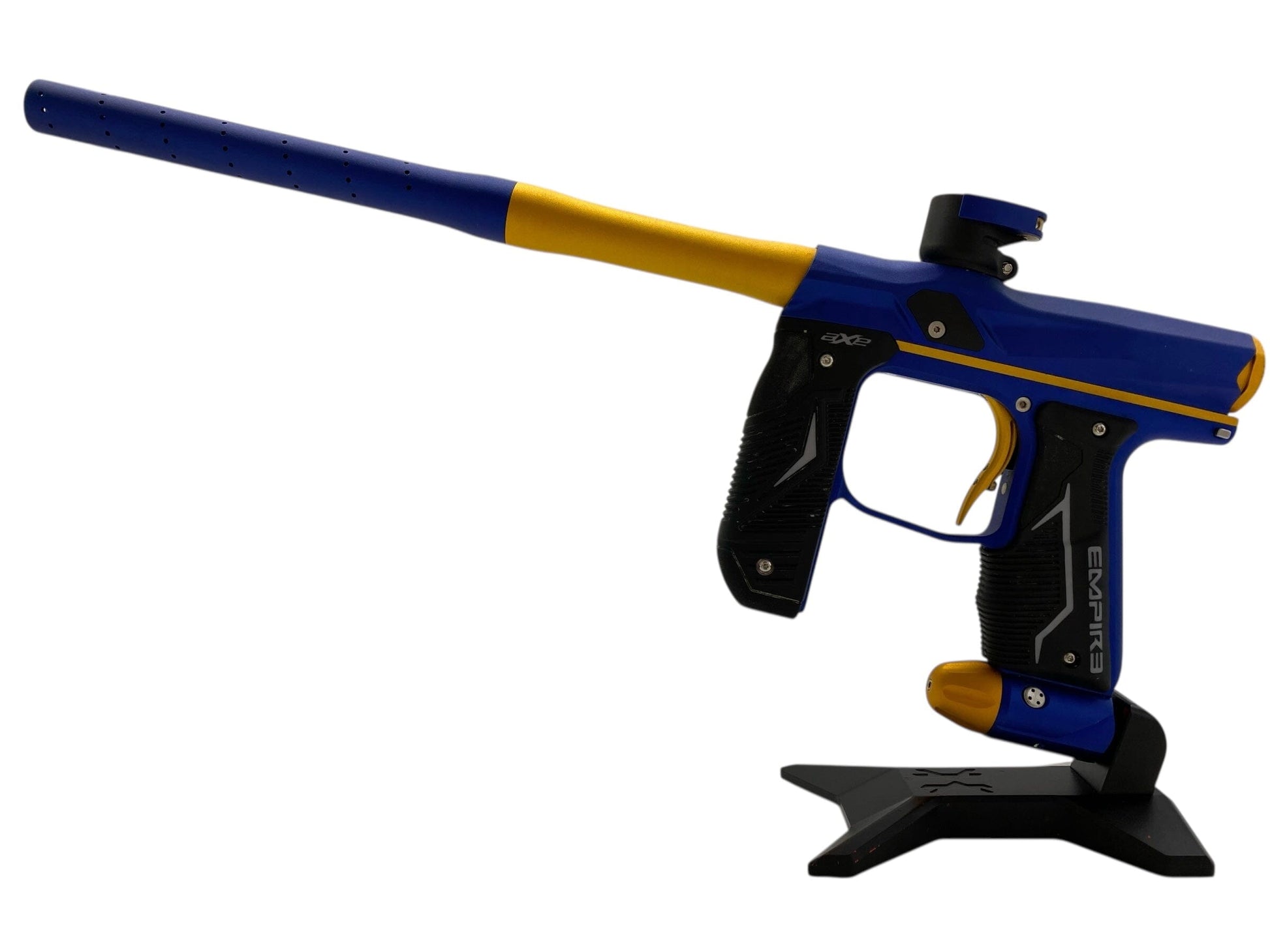 Used Empire Axe 2.0 Paintball Gun Blue/Gold Paintball Gun from CPXBrosPaintball Buy/Sell/Trade Paintball Markers, New Paintball Guns, Paintball Hoppers, Paintball Masks, and Hormesis Headbands