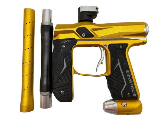 Used Empire Axe 2.0 Paintball Gun Gold Paintball Gun from CPXBrosPaintball Buy/Sell/Trade Paintball Markers, New Paintball Guns, Paintball Hoppers, Paintball Masks, and Hormesis Headbands