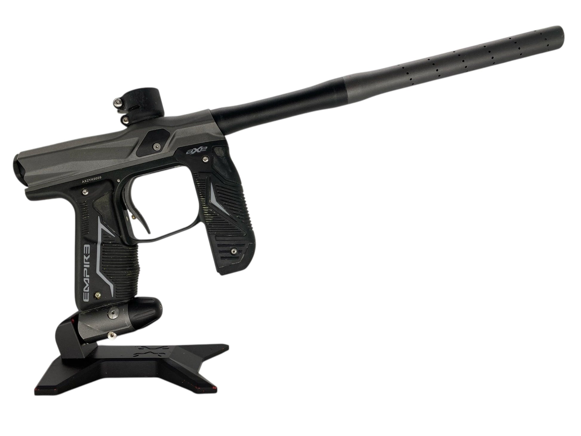 Used Empire Axe 2.0 Paintball Gun Grey/Black Paintball Gun from CPXBrosPaintball Buy/Sell/Trade Paintball Markers, New Paintball Guns, Paintball Hoppers, Paintball Masks, and Hormesis Headbands