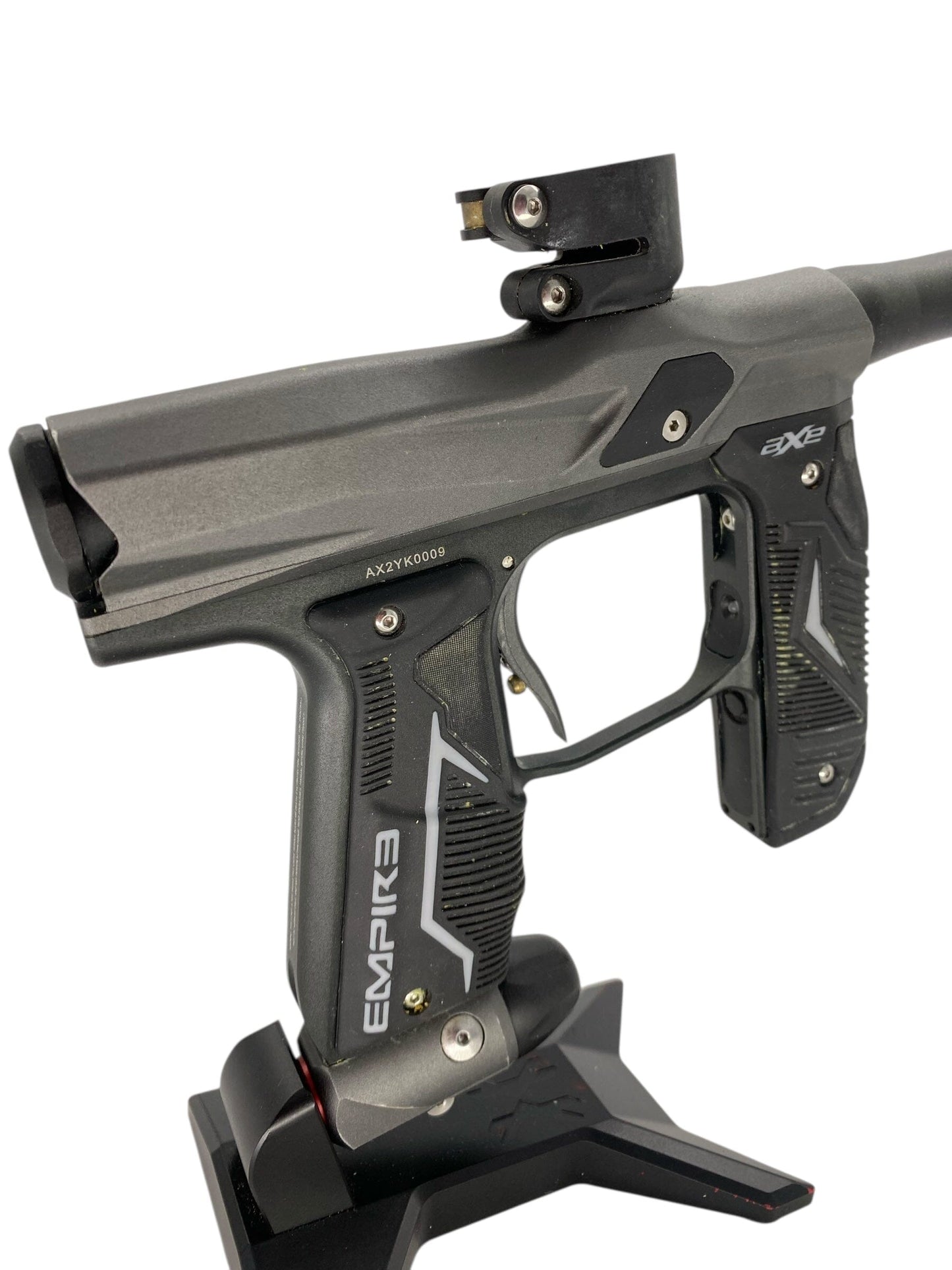 Used Empire Axe 2.0 Paintball Gun Grey/Black Paintball Gun from CPXBrosPaintball Buy/Sell/Trade Paintball Markers, New Paintball Guns, Paintball Hoppers, Paintball Masks, and Hormesis Headbands