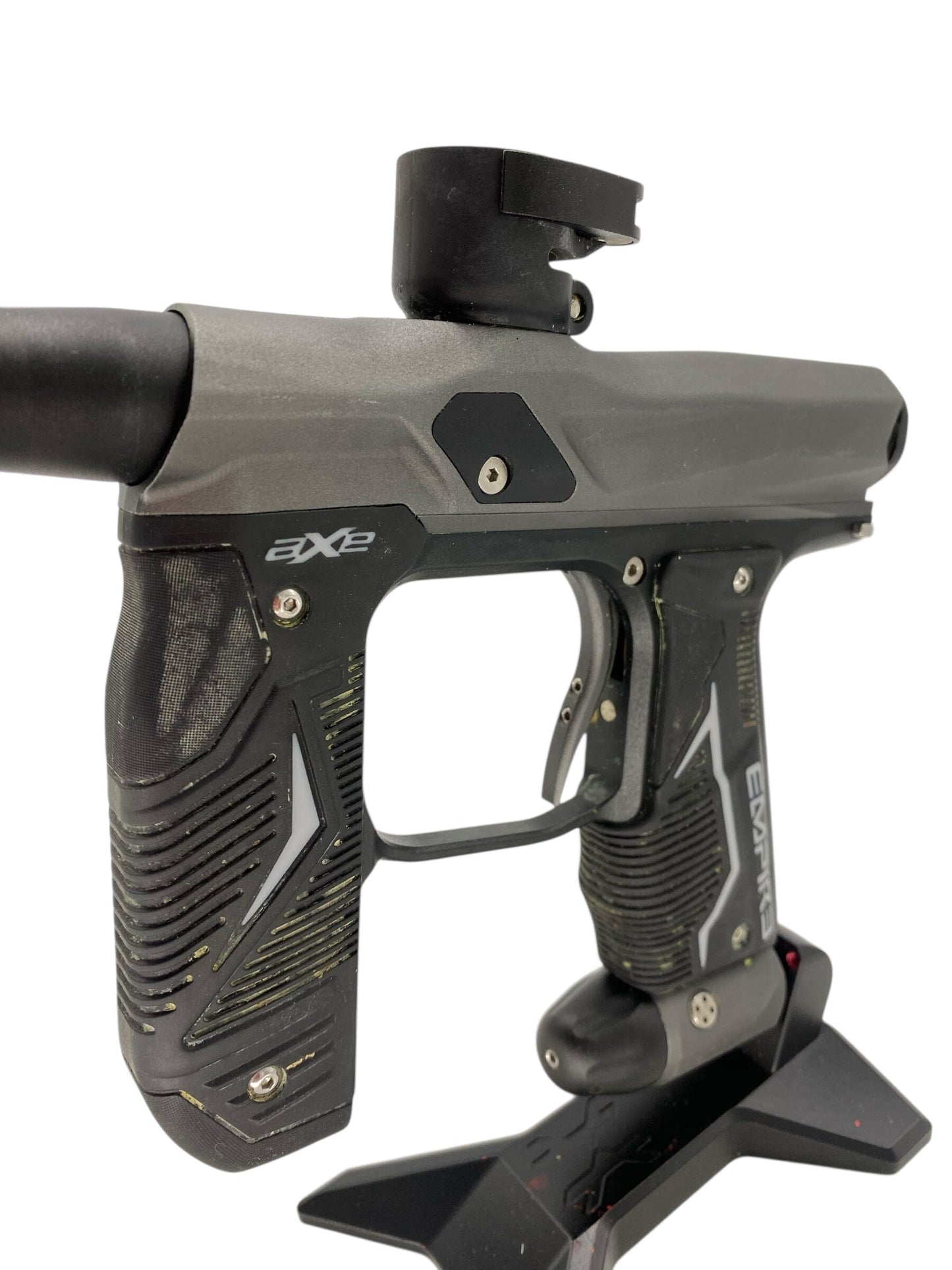 Used Empire Axe 2.0 Paintball Gun Grey/Black Paintball Gun from CPXBrosPaintball Buy/Sell/Trade Paintball Markers, New Paintball Guns, Paintball Hoppers, Paintball Masks, and Hormesis Headbands