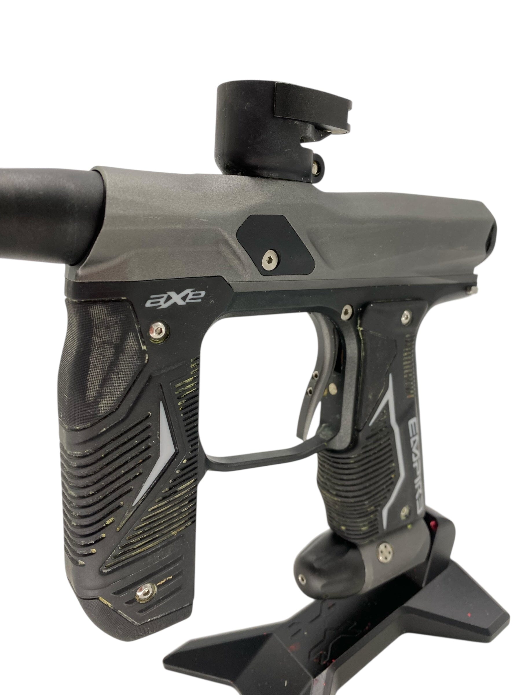 Used Empire Axe 2.0 Paintball Gun Grey/Black Paintball Gun from CPXBrosPaintball Buy/Sell/Trade Paintball Markers, New Paintball Guns, Paintball Hoppers, Paintball Masks, and Hormesis Headbands