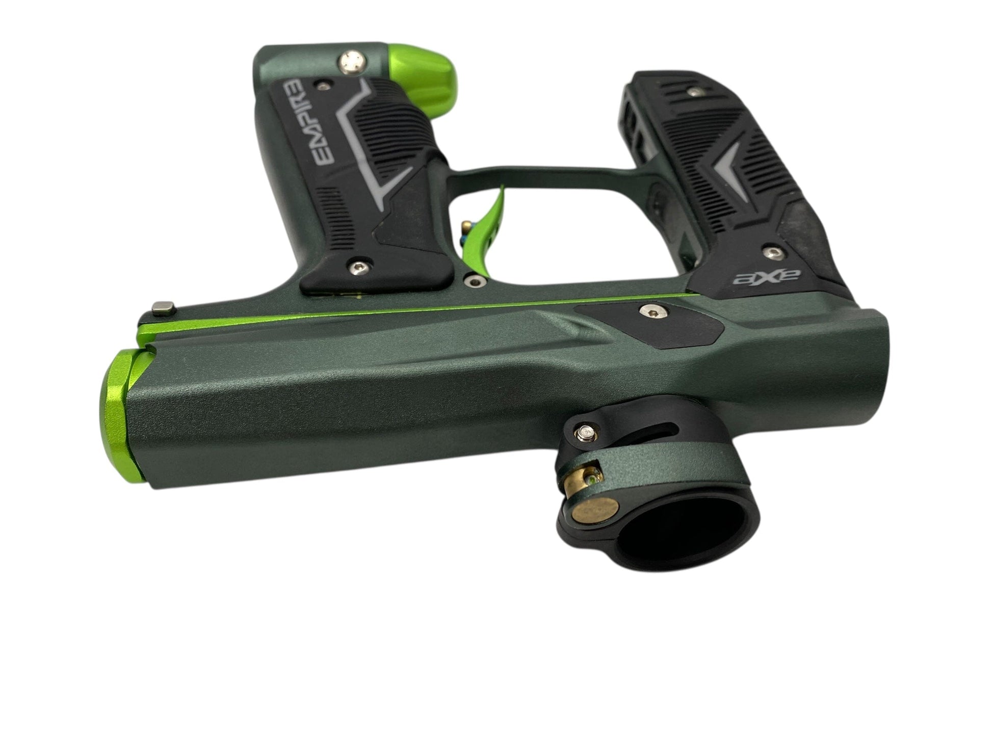 Used Empire Axe 2.0 Paintball Gun Olive/Green Paintball Gun from CPXBrosPaintball Buy/Sell/Trade Paintball Markers, New Paintball Guns, Paintball Hoppers, Paintball Masks, and Hormesis Headbands