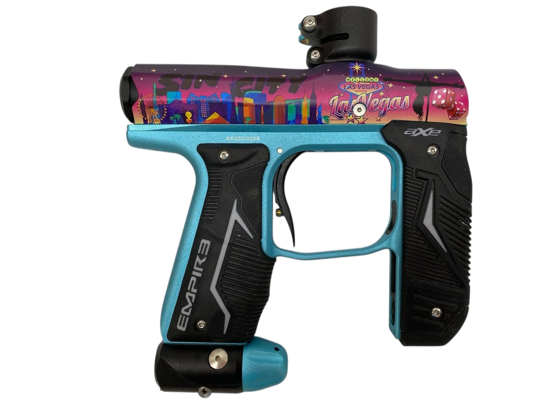 Used Empire Axe 2.0 Paintball Gun Sin City Oled Paintball Gun from CPXBrosPaintball Buy/Sell/Trade Paintball Markers, New Paintball Guns, Paintball Hoppers, Paintball Masks, and Hormesis Headbands