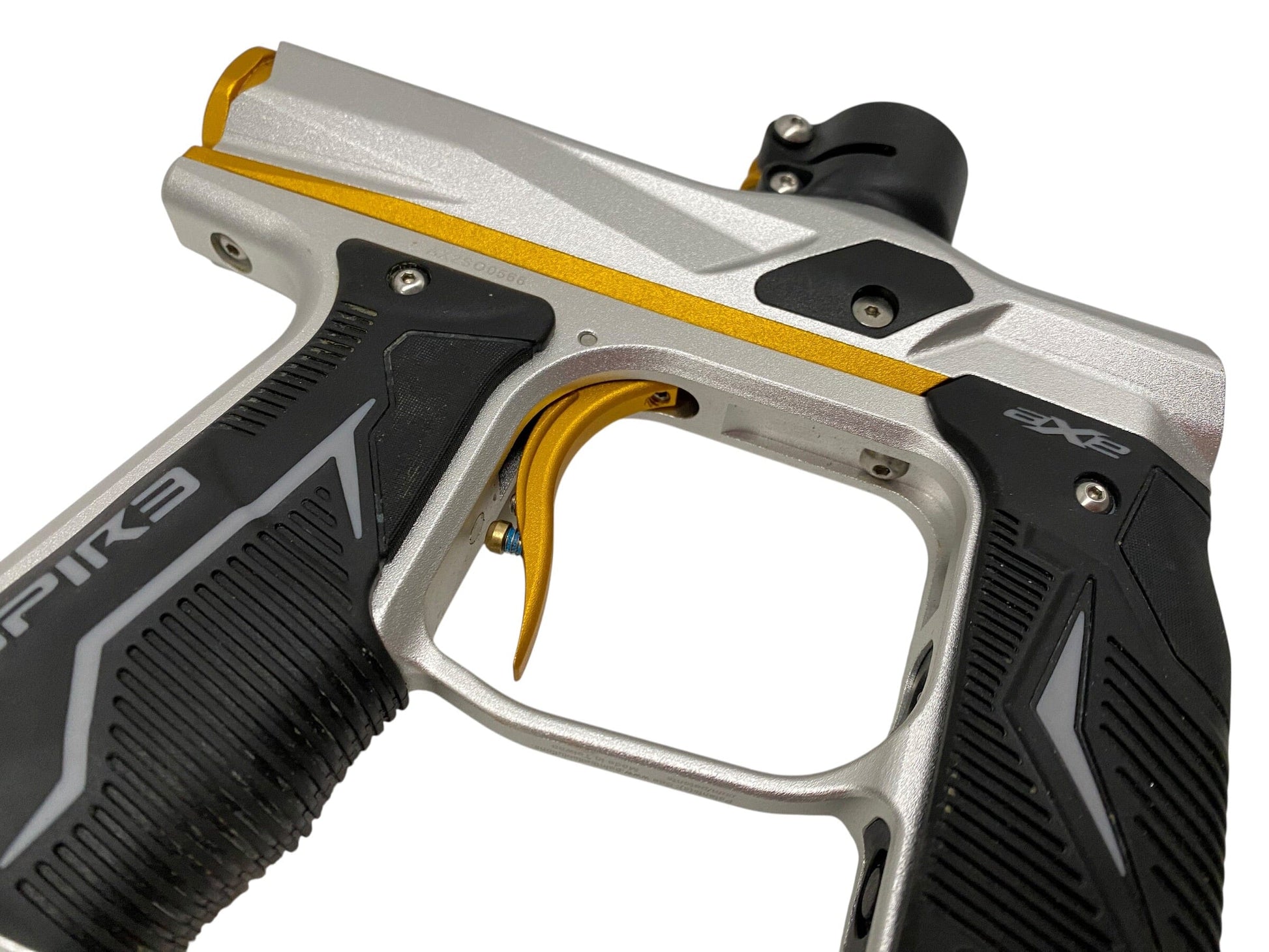 Used Empire AXE 2.0 Silver/Gold Paintball Gun Paintball Gun from CPXBrosPaintball Buy/Sell/Trade Paintball Markers, New Paintball Guns, Paintball Hoppers, Paintball Masks, and Hormesis Headbands