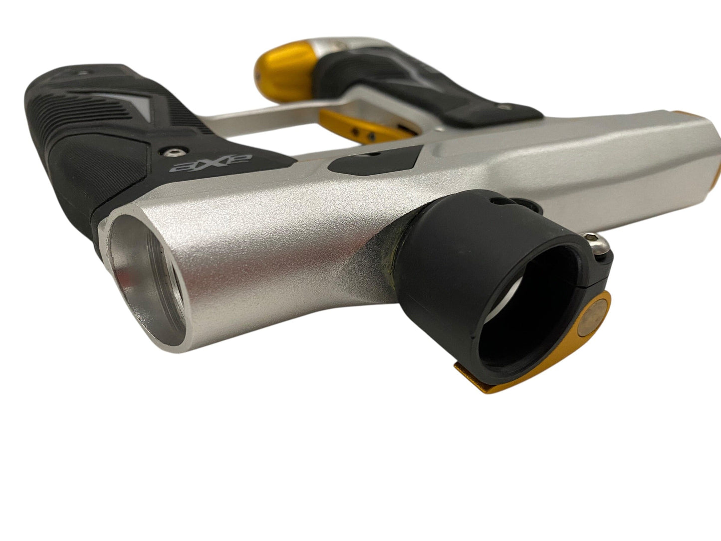 Used Empire AXE 2.0 Silver/Gold Paintball Gun Paintball Gun from CPXBrosPaintball Buy/Sell/Trade Paintball Markers, New Paintball Guns, Paintball Hoppers, Paintball Masks, and Hormesis Headbands