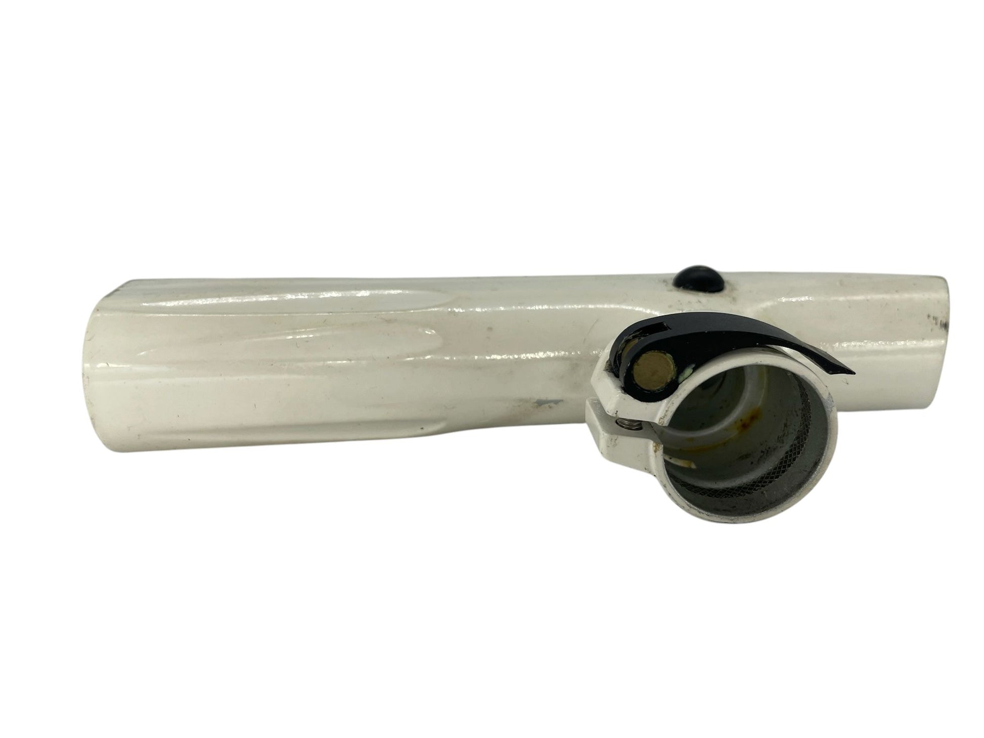 Used Empire Axe Body and Feedneck White Paintball Gun from CPXBrosPaintball Buy/Sell/Trade Paintball Markers, New Paintball Guns, Paintball Hoppers, Paintball Masks, and Hormesis Headbands