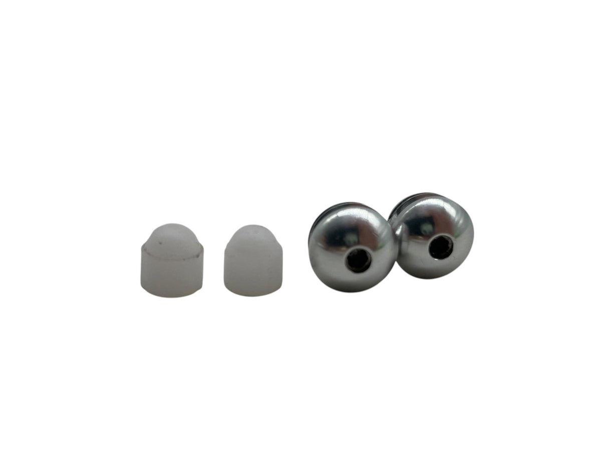 Used Empire axe Eye covers Detents Gloss Silver Paintball Gun from CPXBrosPaintball Buy/Sell/Trade Paintball Markers, New Paintball Guns, Paintball Hoppers, Paintball Masks, and Hormesis Headbands