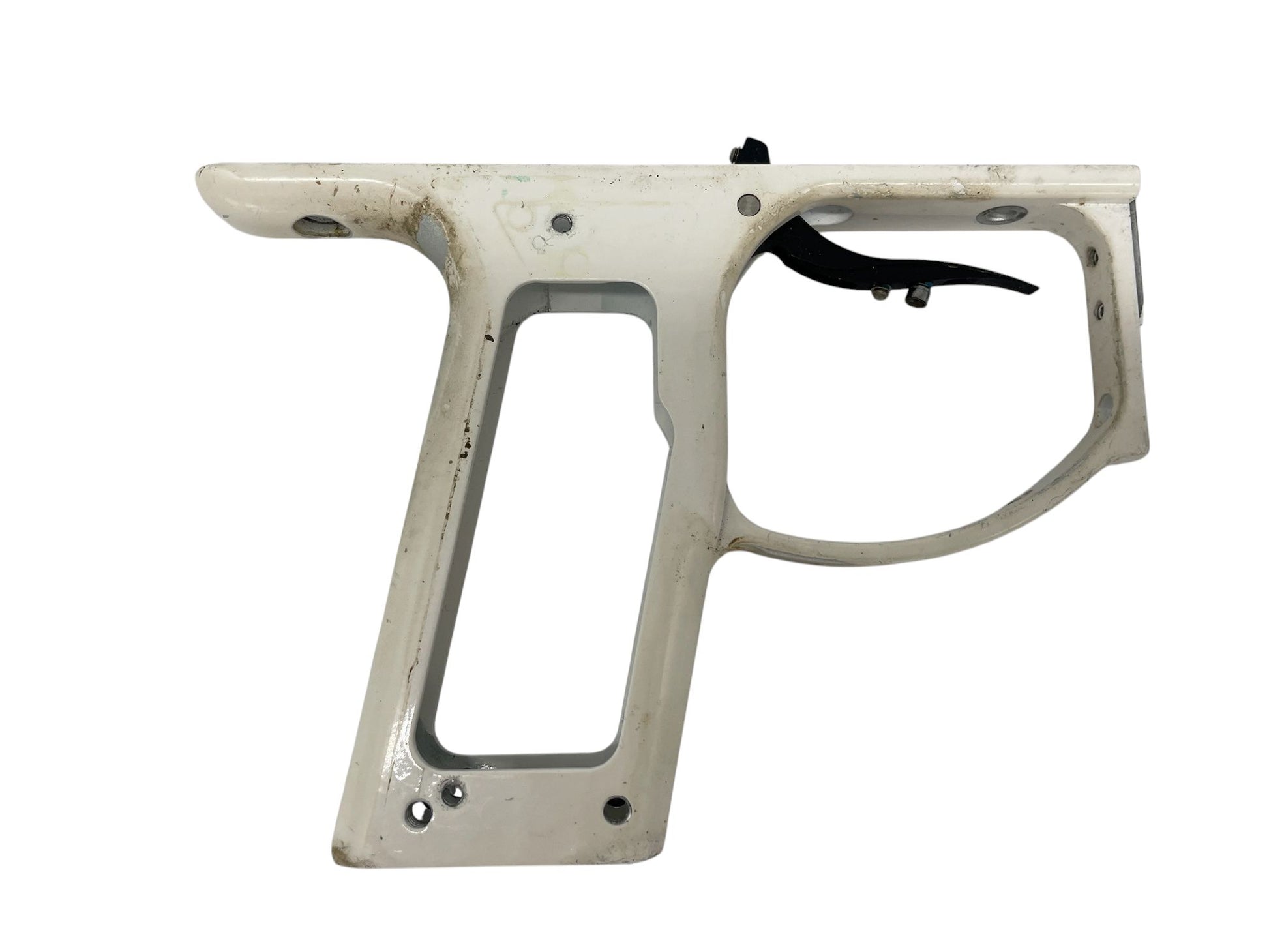 Used Empire Axe Frame and trigger White Paintball Gun from CPXBrosPaintball Buy/Sell/Trade Paintball Markers, New Paintball Guns, Paintball Hoppers, Paintball Masks, and Hormesis Headbands