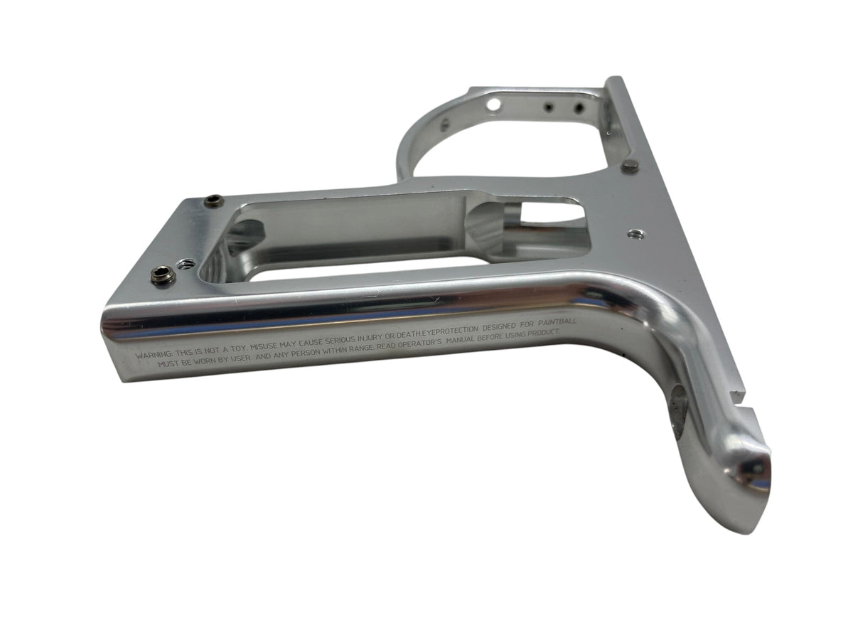 Used Empire Axe Frame Silver Paintball Gun from CPXBrosPaintball Buy/Sell/Trade Paintball Markers, New Paintball Guns, Paintball Hoppers, Paintball Masks, and Hormesis Headbands