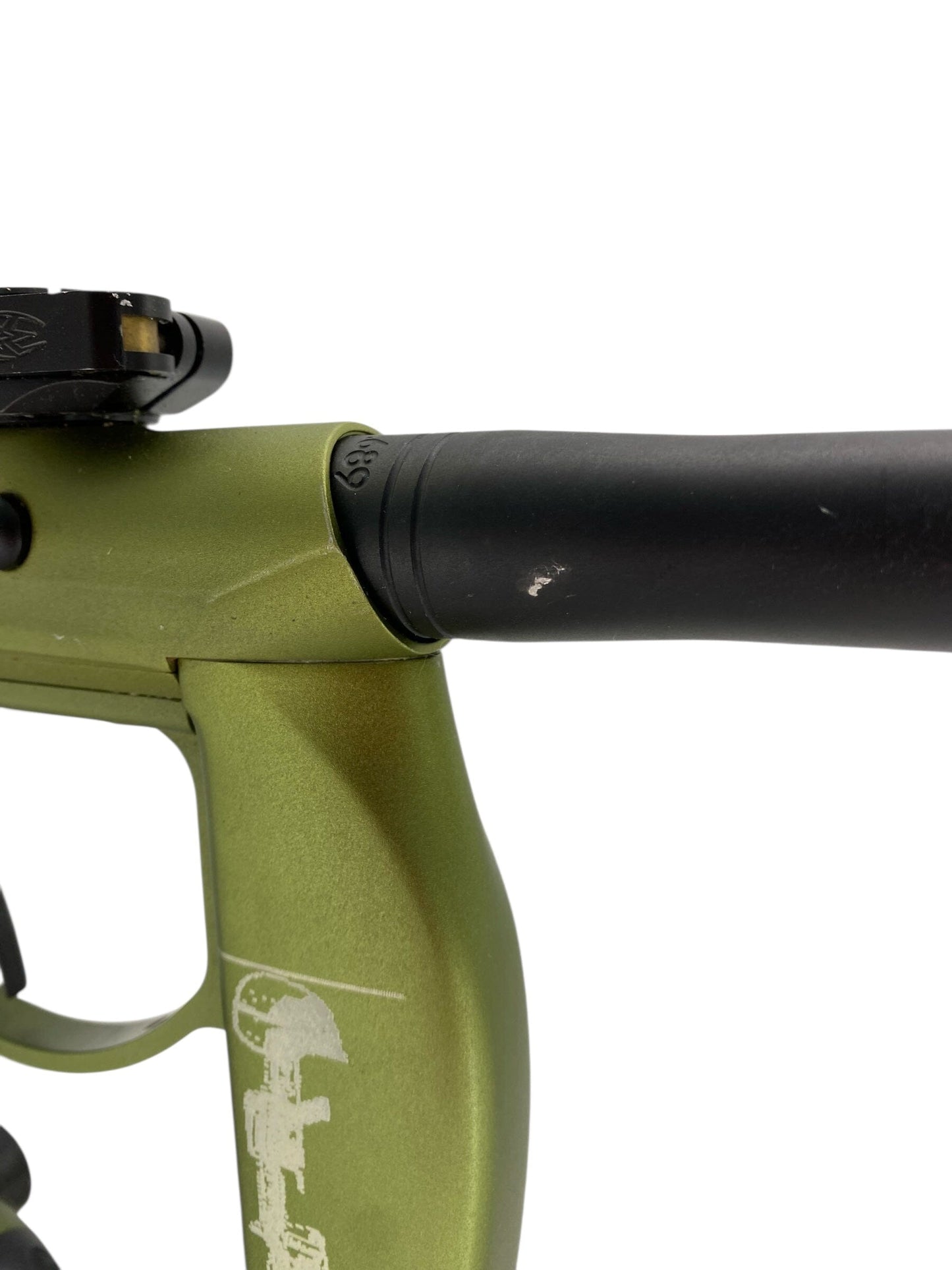 Used Empire Axe Paintball Gun Olive Paintball Gun from CPXBrosPaintball Buy/Sell/Trade Paintball Markers, New Paintball Guns, Paintball Hoppers, Paintball Masks, and Hormesis Headbands