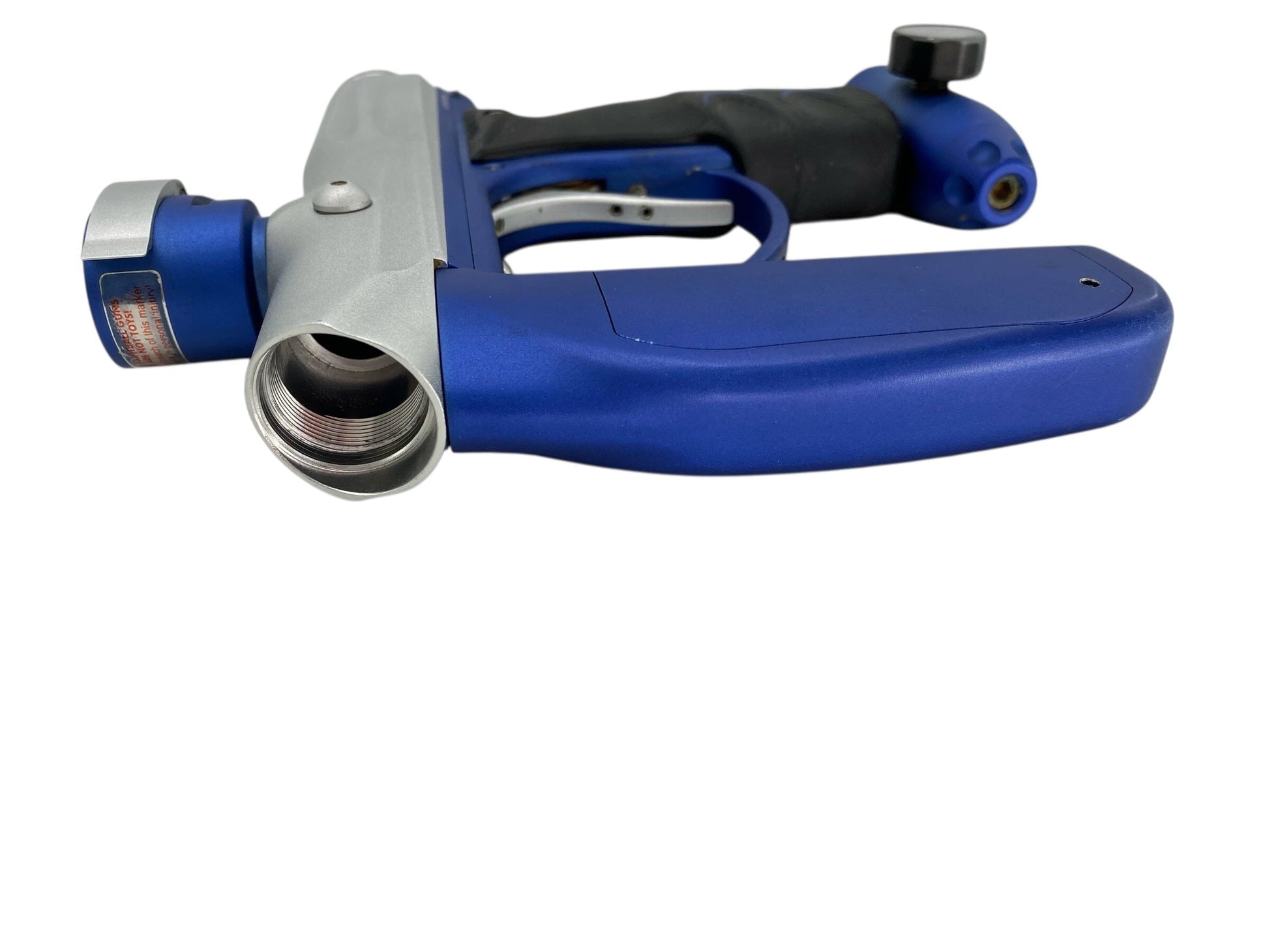 Used Empire Axe Paintball Gun Silver/Blue Paintball Gun from CPXBrosPaintball Buy/Sell/Trade Paintball Markers, New Paintball Guns, Paintball Hoppers, Paintball Masks, and Hormesis Headbands