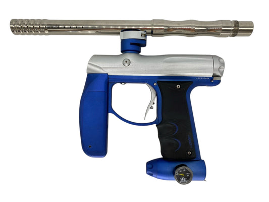 Used Empire Axe Paintball Gun Silver/Blue Paintball Gun from CPXBrosPaintball Buy/Sell/Trade Paintball Markers, New Paintball Guns, Paintball Hoppers, Paintball Masks, and Hormesis Headbands