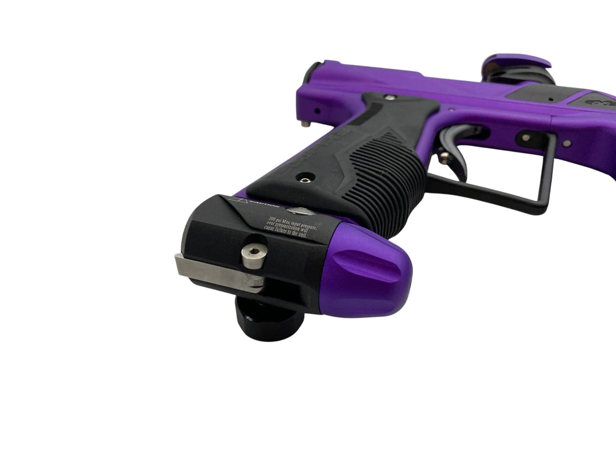 Used Empire AXE PRO Purple/Black Paintball Gun Paintball Gun from CPXBrosPaintball Buy/Sell/Trade Paintball Markers, New Paintball Guns, Paintball Hoppers, Paintball Masks, and Hormesis Headbands