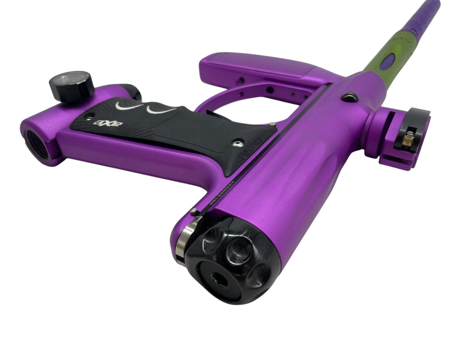 Used Empire Axe Purple/Green Paintball Gun Paintball Gun from CPXBrosPaintball Buy/Sell/Trade Paintball Markers, New Paintball Guns, Paintball Hoppers, Paintball Masks, and Hormesis Headbands