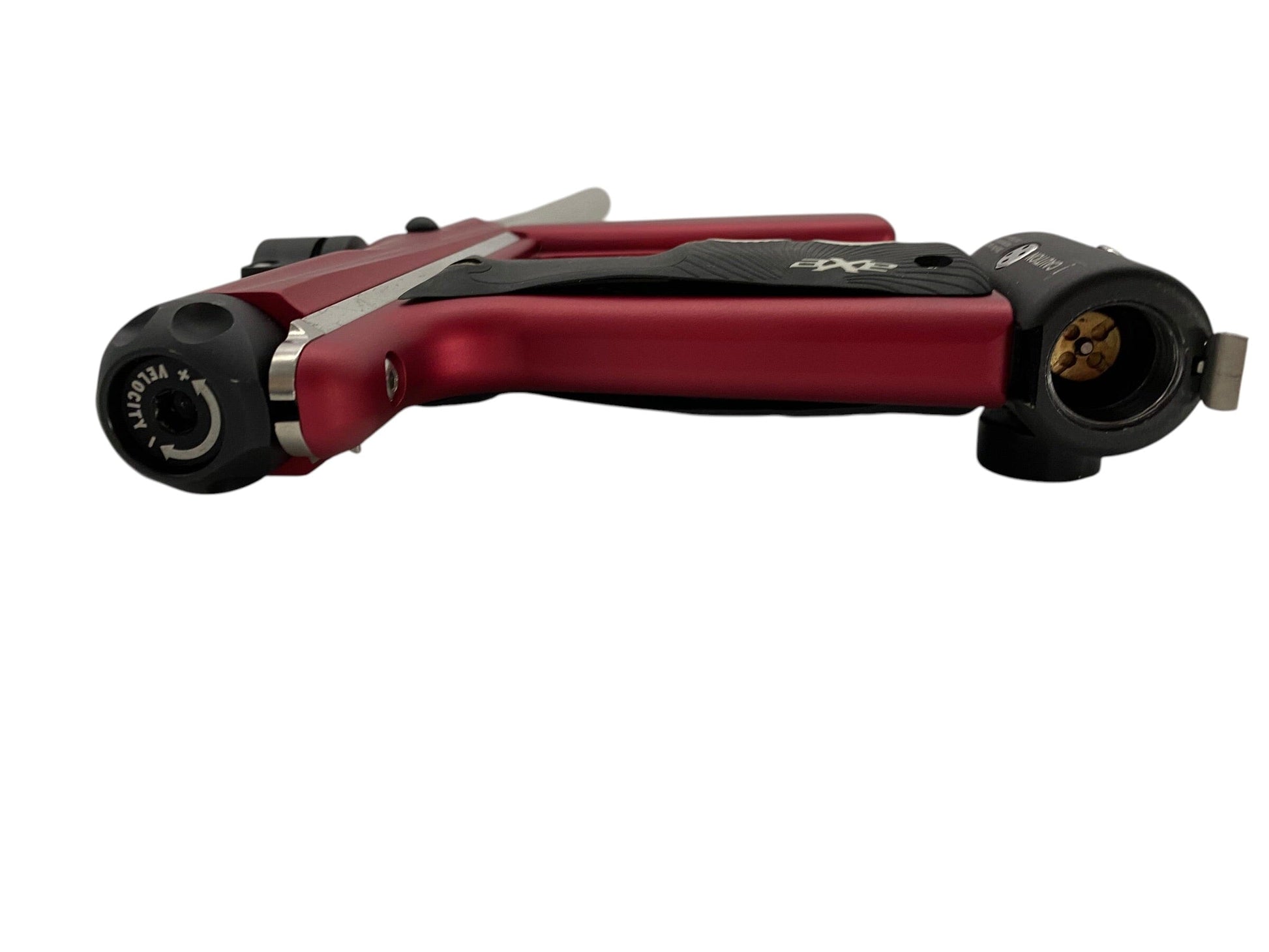 Used Empire Axe Red/Black/Silver Paintball Gun Paintball Gun from CPXBrosPaintball Buy/Sell/Trade Paintball Markers, New Paintball Guns, Paintball Hoppers, Paintball Masks, and Hormesis Headbands