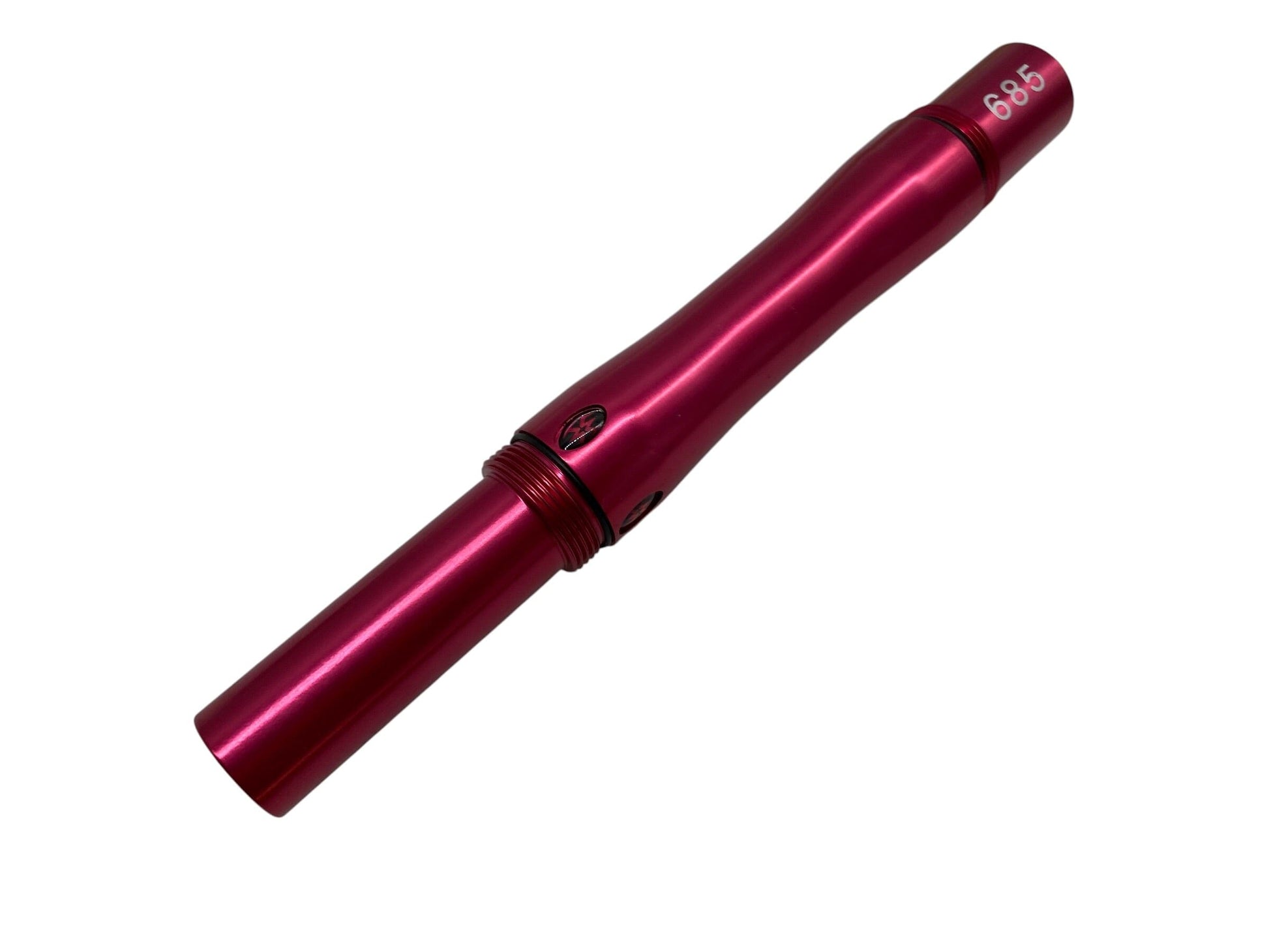 Used Empire Barrel Back .685 Gloss Red Paintball Gun from CPXBrosPaintball Buy/Sell/Trade Paintball Markers, New Paintball Guns, Paintball Hoppers, Paintball Masks, and Hormesis Headbands