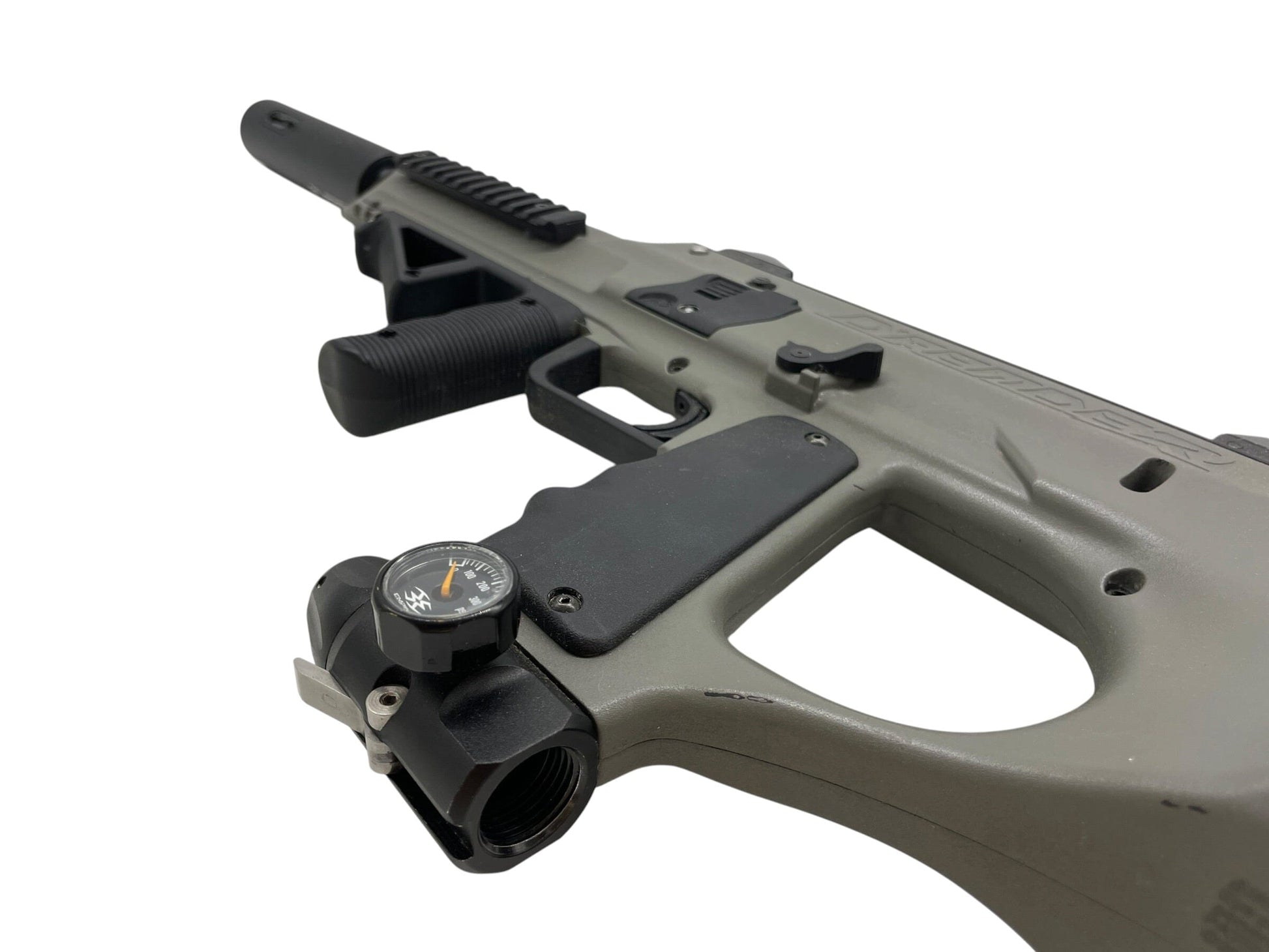 Used Empire Defender Grey/Black Electronic Paintball Gun Paintball Gun from CPXBrosPaintball Buy/Sell/Trade Paintball Markers, New Paintball Guns, Paintball Hoppers, Paintball Masks, and Hormesis Headbands