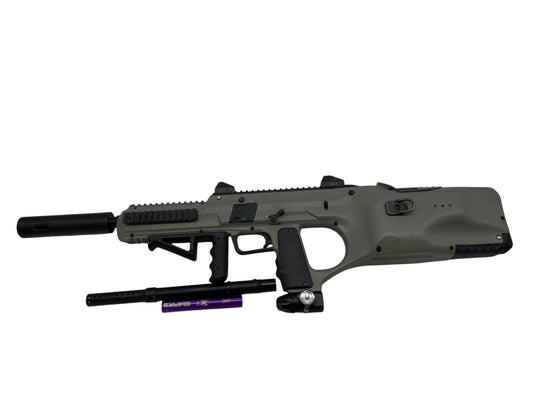 Used Empire Defender Grey/Black Electronic Paintball Gun Paintball Gun from CPXBrosPaintball Buy/Sell/Trade Paintball Markers, New Paintball Guns, Paintball Hoppers, Paintball Masks, and Hormesis Headbands