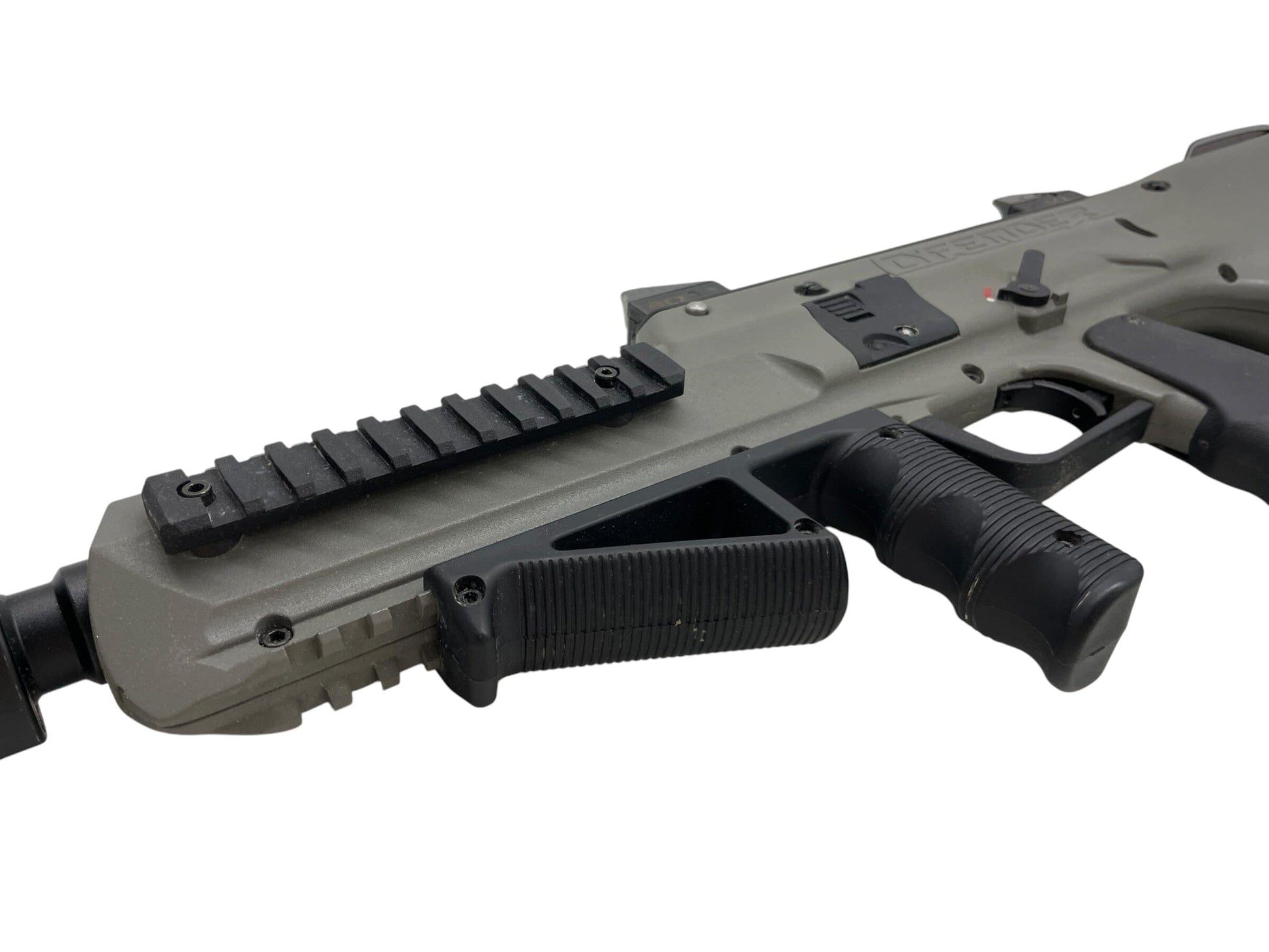 Used Empire Defender Grey/Black Electronic Paintball Gun Paintball Gun from CPXBrosPaintball Buy/Sell/Trade Paintball Markers, New Paintball Guns, Paintball Hoppers, Paintball Masks, and Hormesis Headbands