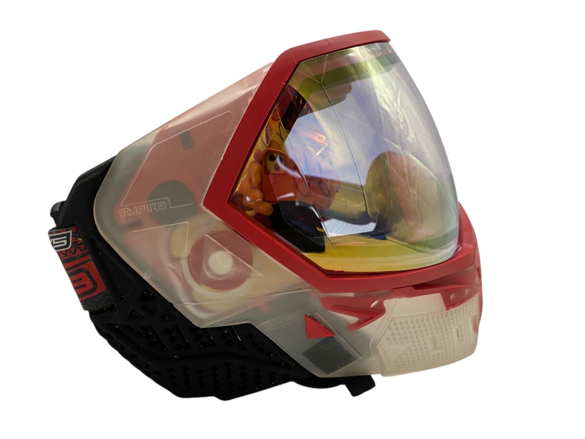 Used Empire EVS Clear/Red Paintball Mask Goggles Paintball Gun from CPXBrosPaintball Buy/Sell/Trade Paintball Markers, New Paintball Guns, Paintball Hoppers, Paintball Masks, and Hormesis Headbands