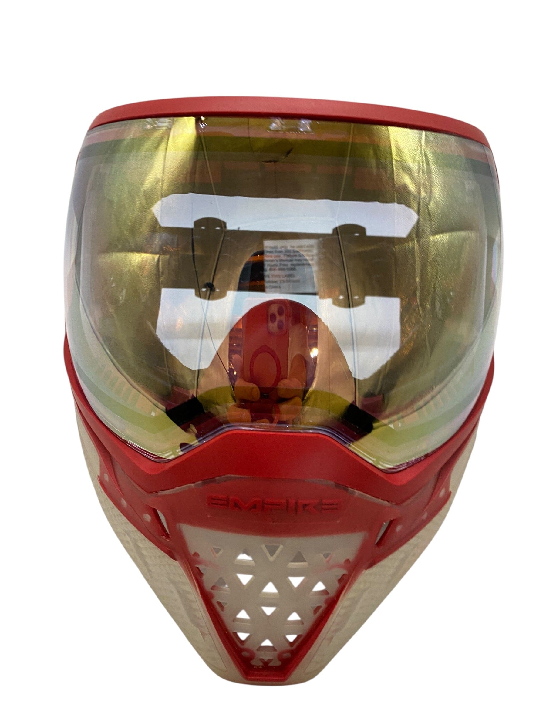 Used Empire EVS Clear/Red Paintball Mask Goggles Paintball Gun from CPXBrosPaintball Buy/Sell/Trade Paintball Markers, New Paintball Guns, Paintball Hoppers, Paintball Masks, and Hormesis Headbands