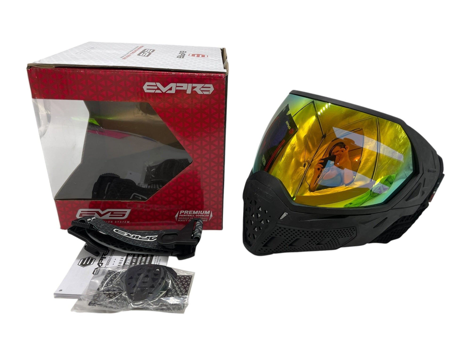 Used Empire Evs Paintball Mask Goggles Paintball Gun from CPXBrosPaintball Buy/Sell/Trade Paintball Markers, New Paintball Guns, Paintball Hoppers, Paintball Masks, and Hormesis Headbands