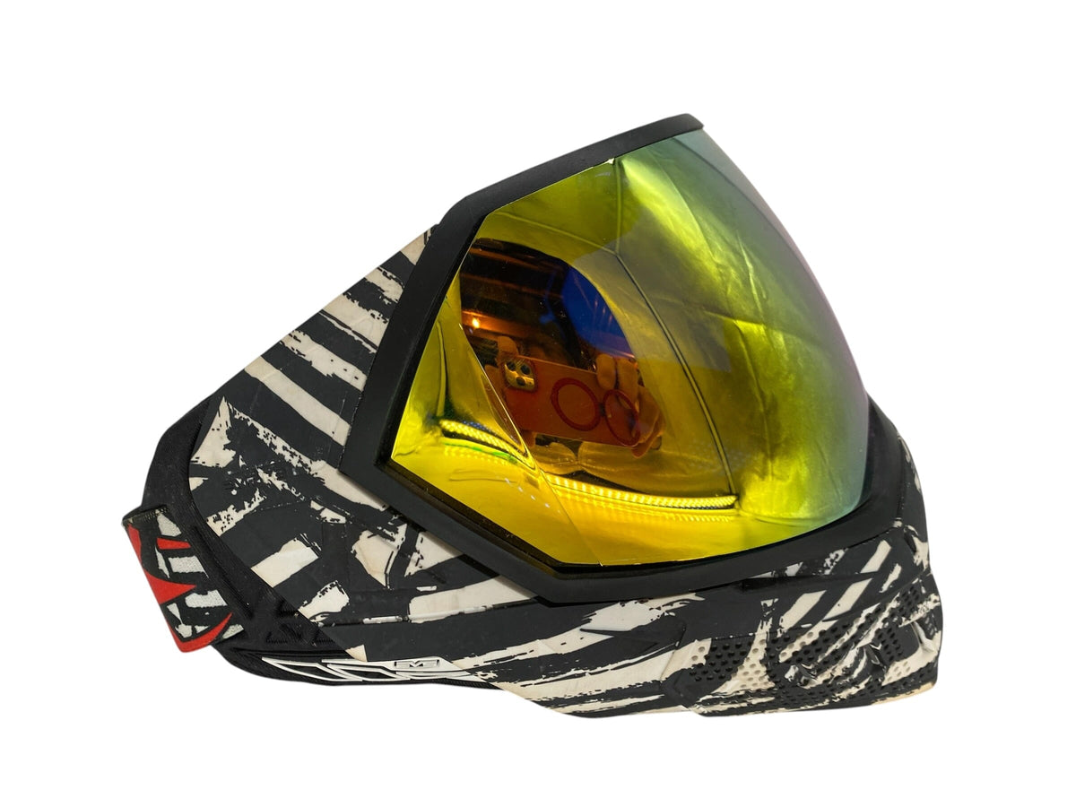 Used Empire EVS Zebra Paintball Mask Goggles (missing foam) Paintball Gun from CPXBrosPaintball Buy/Sell/Trade Paintball Markers, New Paintball Guns, Paintball Hoppers, Paintball Masks, and Hormesis Headbands