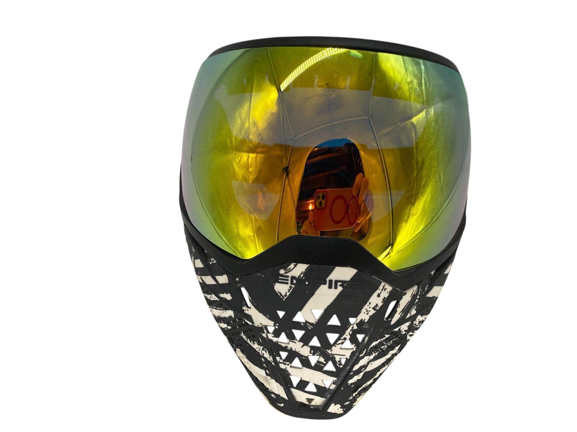 Used Empire EVS Zebra Paintball Mask Goggles (missing foam) Paintball Gun from CPXBrosPaintball Buy/Sell/Trade Paintball Markers, New Paintball Guns, Paintball Hoppers, Paintball Masks, and Hormesis Headbands
