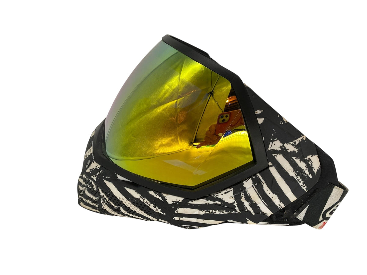 Used Empire EVS Zebra Paintball Mask Goggles (missing foam) Paintball Gun from CPXBrosPaintball Buy/Sell/Trade Paintball Markers, New Paintball Guns, Paintball Hoppers, Paintball Masks, and Hormesis Headbands