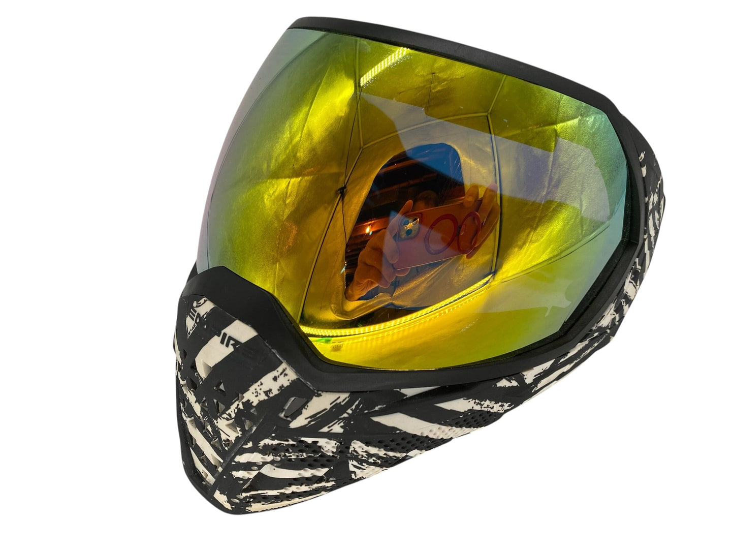 Used Empire EVS Zebra Paintball Mask Goggles (missing foam) Paintball Gun from CPXBrosPaintball Buy/Sell/Trade Paintball Markers, New Paintball Guns, Paintball Hoppers, Paintball Masks, and Hormesis Headbands