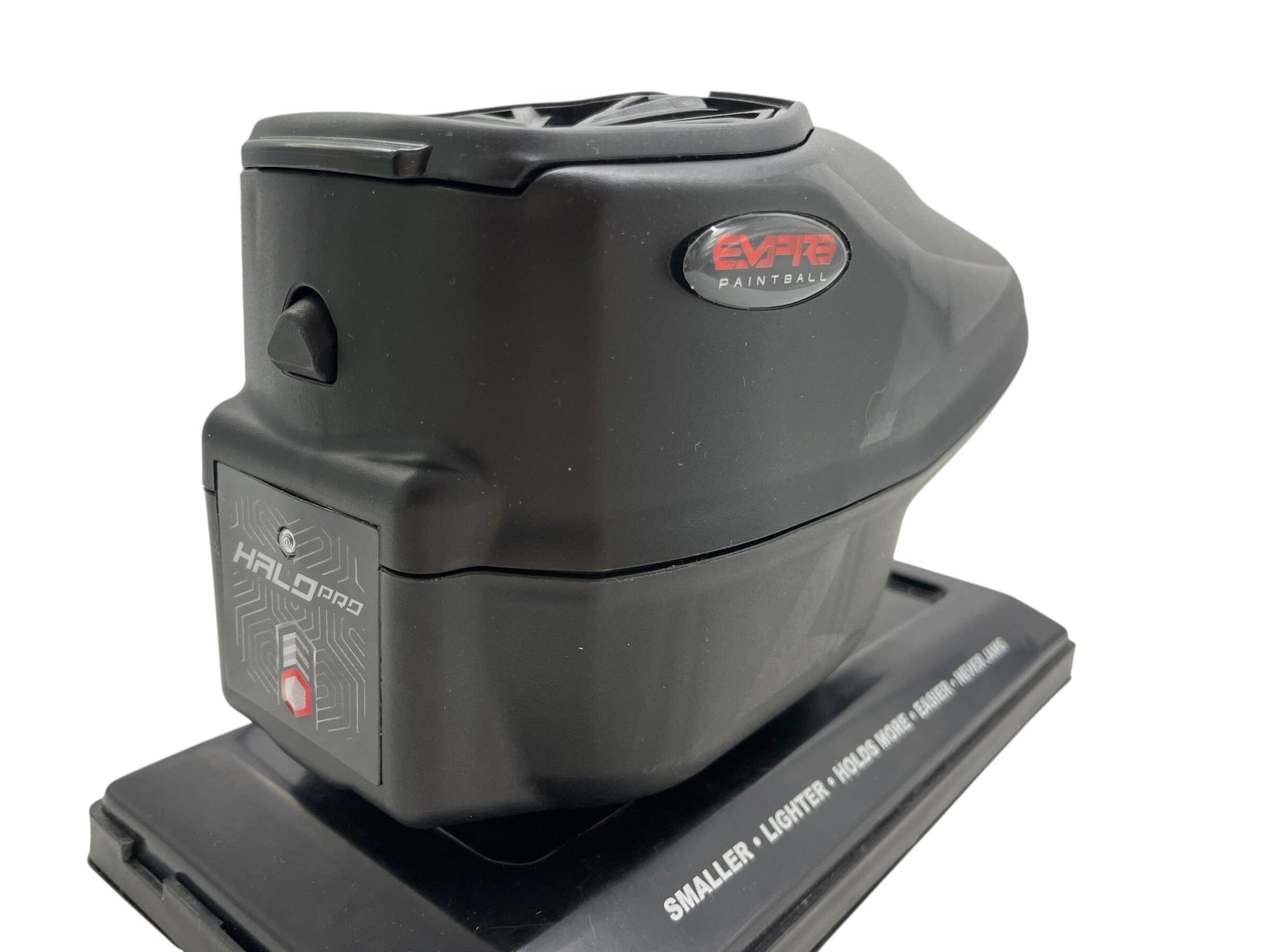 Used Empire Halo Pro Paintball Loader Hopper - Black Paintball Gun from CPXBrosPaintball Buy/Sell/Trade Paintball Markers, New Paintball Guns, Paintball Hoppers, Paintball Masks, and Hormesis Headbands