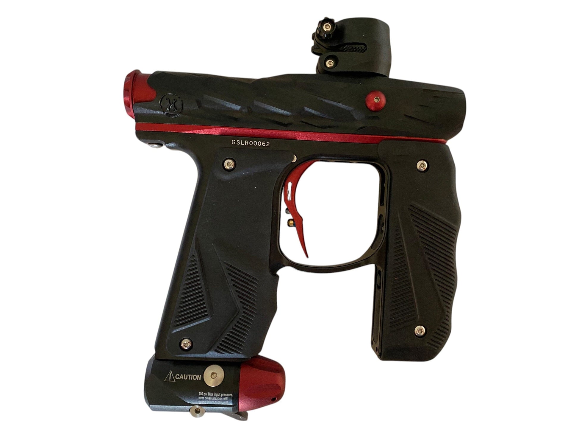 Used Empire / HK ARMY HIVE Mini GS Black/Red Paintball Gun Paintball Gun from CPXBrosPaintball Buy/Sell/Trade Paintball Markers, New Paintball Guns, Paintball Hoppers, Paintball Masks, and Hormesis Headbands