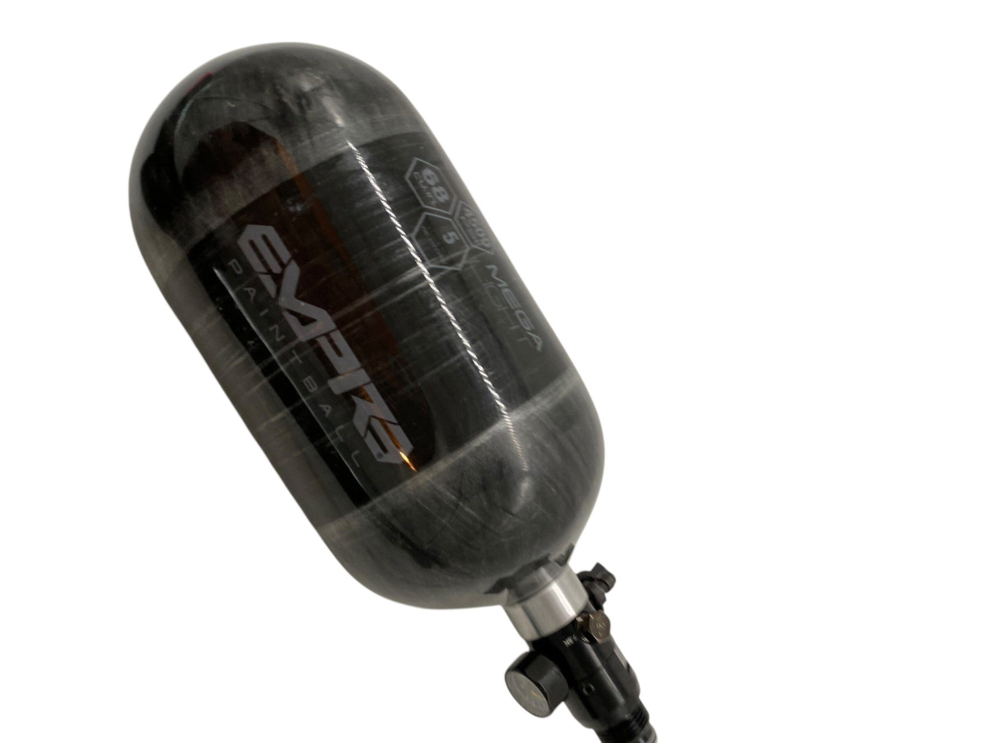 Used Empire Mega Light Carbon Fiber 68ci Paintball Tank Paintball Gun from CPXBrosPaintball Buy/Sell/Trade Paintball Markers, New Paintball Guns, Paintball Hoppers, Paintball Masks, and Hormesis Headbands