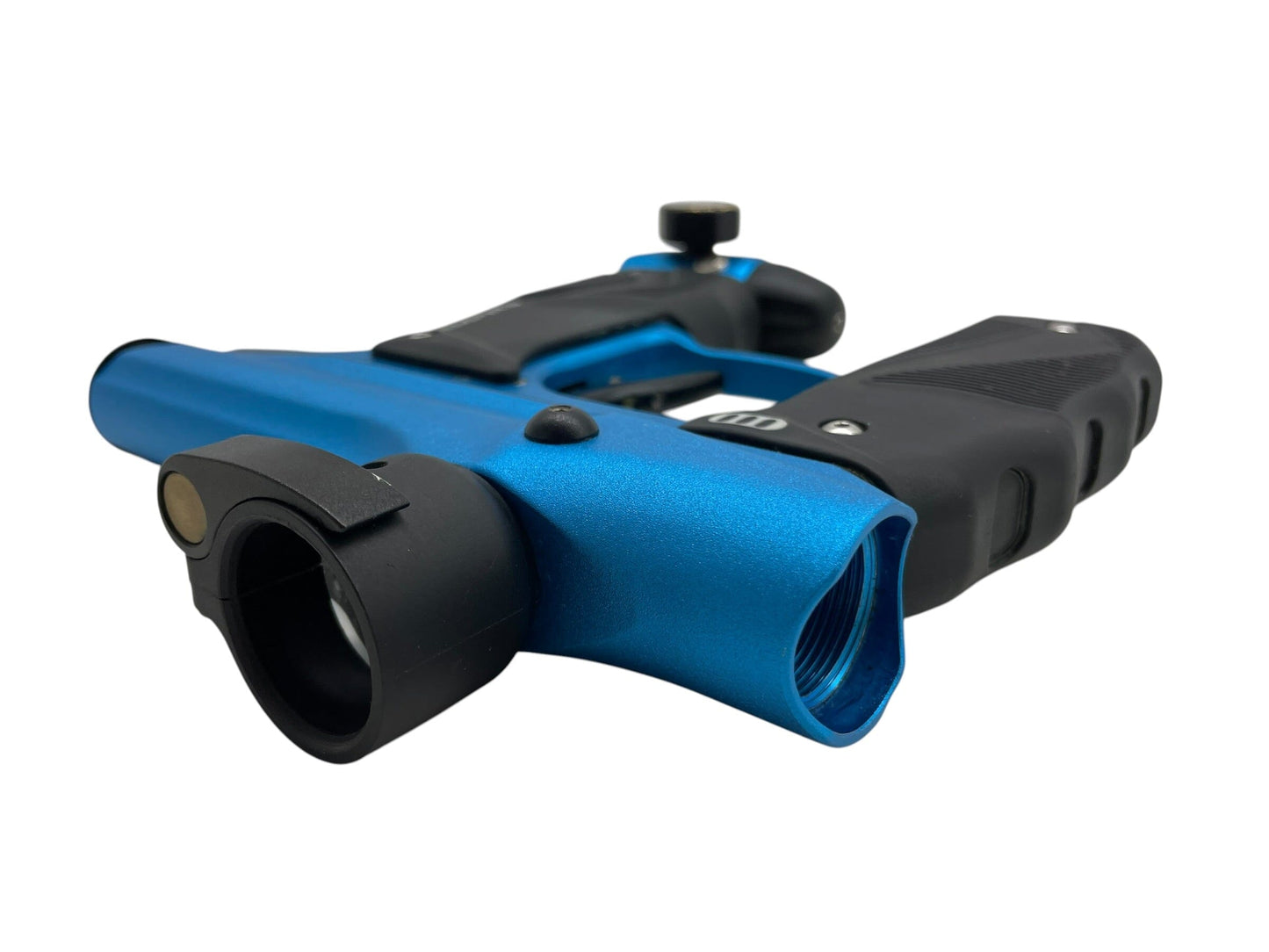 Used Empire Mini GS Blue/Black Paintball Gun Paintball Gun from CPXBrosPaintball Buy/Sell/Trade Paintball Markers, New Paintball Guns, Paintball Hoppers, Paintball Masks, and Hormesis Headbands