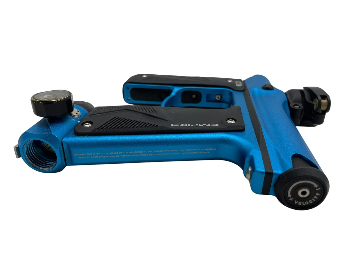 Used Empire Mini GS Blue/Black Paintball Gun Paintball Gun from CPXBrosPaintball Buy/Sell/Trade Paintball Markers, New Paintball Guns, Paintball Hoppers, Paintball Masks, and Hormesis Headbands