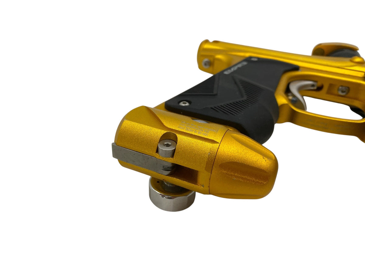Used Empire Mini GS Gold/Gold Paintball Gun Paintball Gun from CPXBrosPaintball Buy/Sell/Trade Paintball Markers, New Paintball Guns, Paintball Hoppers, Paintball Masks, and Hormesis Headbands