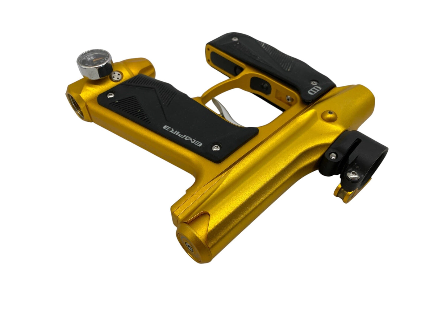 Used Empire Mini GS Gold/Gold Paintball Gun Paintball Gun from CPXBrosPaintball Buy/Sell/Trade Paintball Markers, New Paintball Guns, Paintball Hoppers, Paintball Masks, and Hormesis Headbands