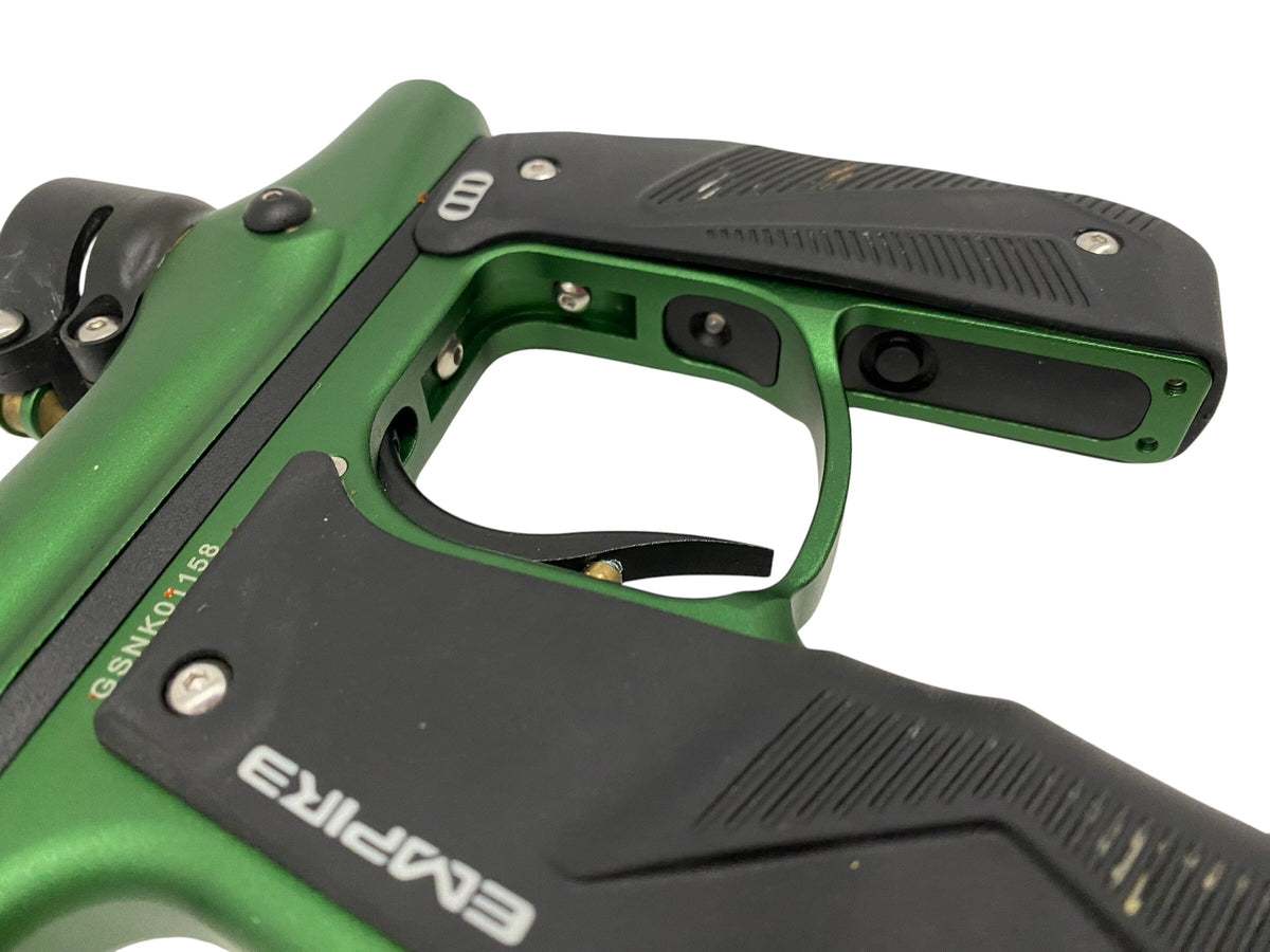 Used Empire Mini GS Green/Black Paintball Gun Paintball Gun from CPXBrosPaintball Buy/Sell/Trade Paintball Markers, New Paintball Guns, Paintball Hoppers, Paintball Masks, and Hormesis Headbands