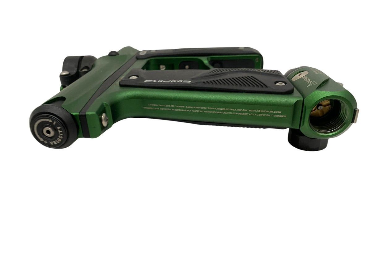 Used Empire Mini GS Green/Black Paintball Gun Paintball Gun from CPXBrosPaintball Buy/Sell/Trade Paintball Markers, New Paintball Guns, Paintball Hoppers, Paintball Masks, and Hormesis Headbands