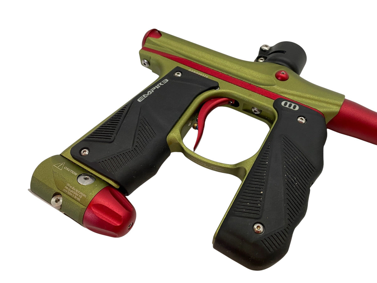 Used Empire Mini GS Green/Red Paintball Gun Paintball Gun from CPXBrosPaintball Buy/Sell/Trade Paintball Markers, New Paintball Guns, Paintball Hoppers, Paintball Masks, and Hormesis Headbands