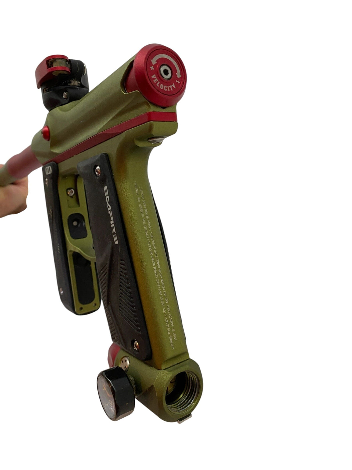 Used Empire Mini GS Green/Red Paintball Gun Paintball Gun from CPXBrosPaintball Buy/Sell/Trade Paintball Markers, New Paintball Guns, Paintball Hoppers, Paintball Masks, and Hormesis Headbands