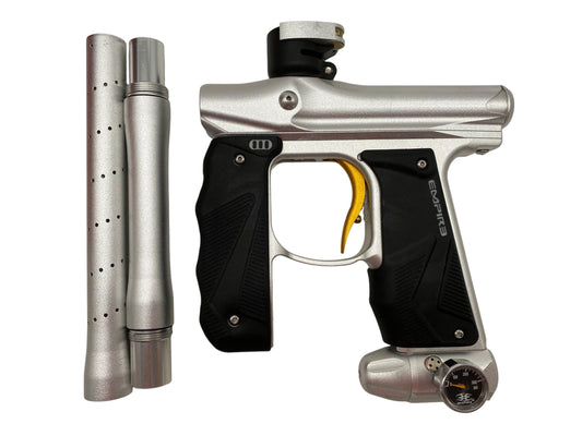 Used Empire Mini Gs Oled Paintball Gun : Silver Paintball Gun from CPXBrosPaintball Buy/Sell/Trade Paintball Markers, New Paintball Guns, Paintball Hoppers, Paintball Masks, and Hormesis Headbands