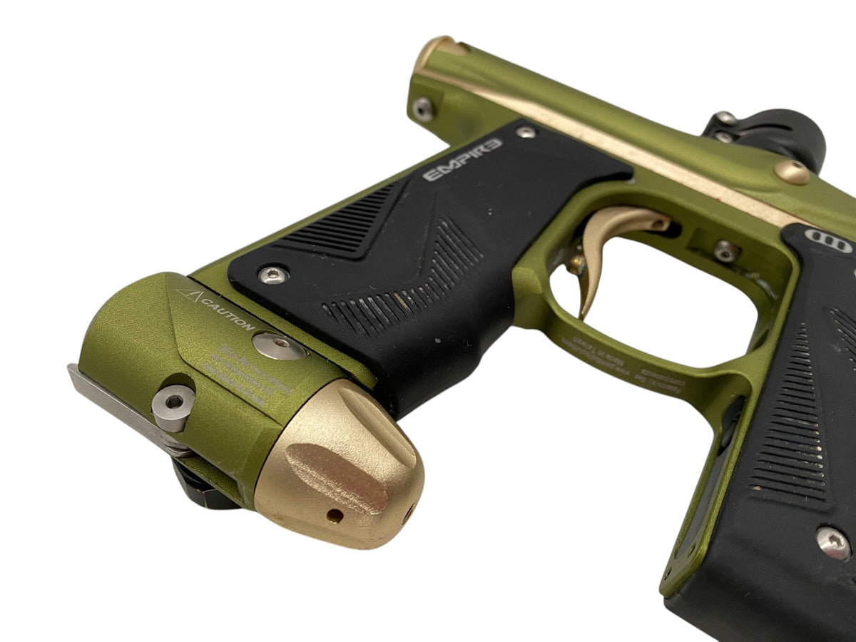 Used Empire Mini GS Olive/Bronze Paintball Gun Paintball Gun from CPXBrosPaintball Buy/Sell/Trade Paintball Markers, New Paintball Guns, Paintball Hoppers, Paintball Masks, and Hormesis Headbands